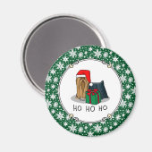 Kerstkerstkerstkerstkerstkerstkerstkerstkerstkerst Magneet (Voorkant / Achterkant)