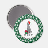Kerstkerstkerstkerstkerstkerstkerstkerstkerstkerst Magneet (Voorkant / Achterkant)