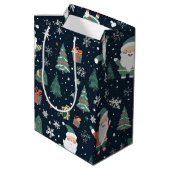 Kerstkerstkerstkerstkerstkerstkerstkerstkerstkerst Medium Cadeauzakje (Achterkant Gekanteld)