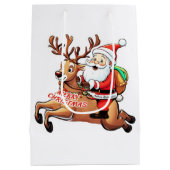 Kerstkerstkerstkerstkerstkerstkerstkerstkerstkerst Medium Cadeauzakje (Achterkant)