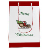 Kerstkerstkerstkerstkerstkerstkerstkerstkerstkerst Medium Cadeauzakje (Achterkant)