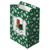 Kerstkerstkerstkerstkerstkerstkerstkerstkerstkerst Medium Cadeauzakje (Achterkant Gekanteld)