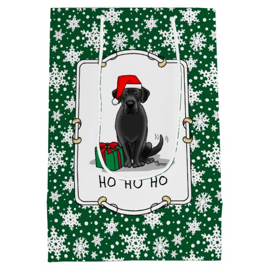 Kerstkerstkerstkerstkerstkerstkerstkerstkerstkerst Medium Cadeauzakje (Achterkant)