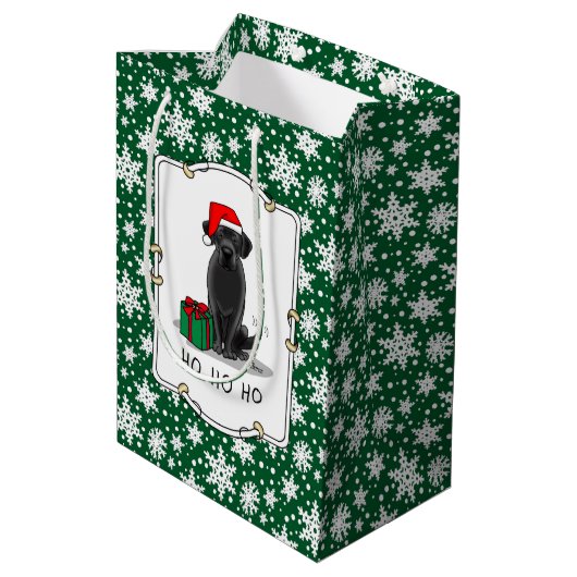 Kerstkerstkerstkerstkerstkerstkerstkerstkerstkerst Medium Cadeauzakje (Achterkant Gekanteld)