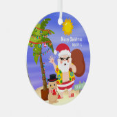 kerstkerstkerstkerstkerstkerstkerstkerstkerstkerst metalen ornament (Voorkant Rechts)