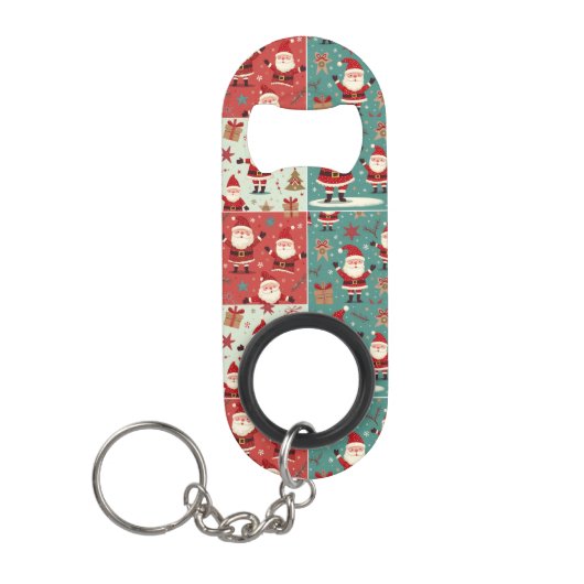 Kerstkerstkerstkerstkerstkerstkerstkerstkerstkerst Mini Flessenopener (Voorkant)
