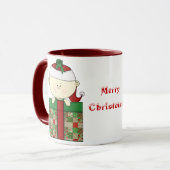 Kerstkerstkerstkerstkerstkerstkerstkerstkerstkerst Mok (Voorkant links)