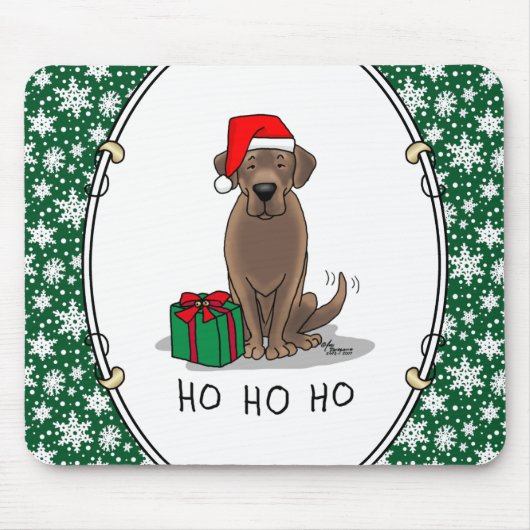 Kerstkerstkerstkerstkerstkerstkerstkerstkerstkerst Muismat (Voorkant)