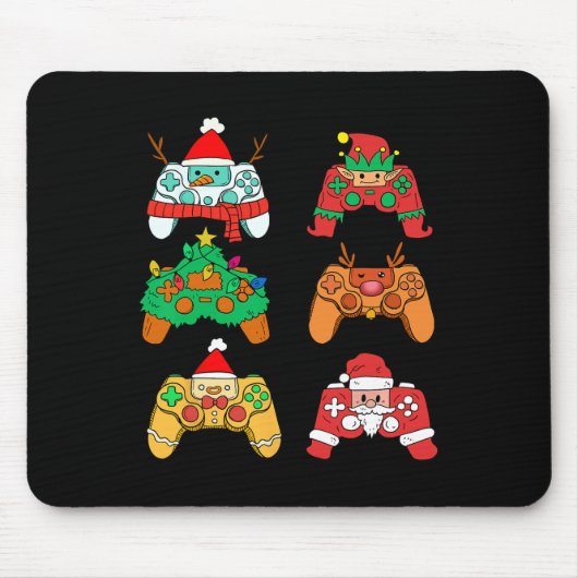 Kerstkerstkerstkerstkerstkerstkerstkerstkerstkerst Muismat (Voorkant)