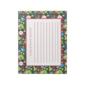 Kerstkerstkerstkerstkerstkerstkerstkerstkerstkerst Notitieblok (Linkerzijde)