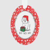 Kerstkerstkerstkerstkerstkerstkerstkerstkerstkerst Ornament (voorkant)