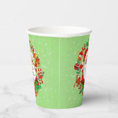 Kerstkerstkerstkerstkerstkerstkerstkerstkerstkerst Papieren Bekers (Rechts)