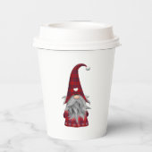 Kerstkerstkerstkerstkerstkerstkerstkerstkerstkerst Papieren Bekers (Achterkant)