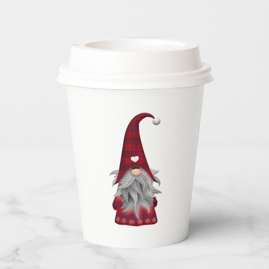 Kerstkerstkerstkerstkerstkerstkerstkerstkerstkerst Papieren Bekers (Achterkant)