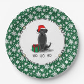 Kerstkerstkerstkerstkerstkerstkerstkerstkerstkerst Papieren Bordje (Voorkant)