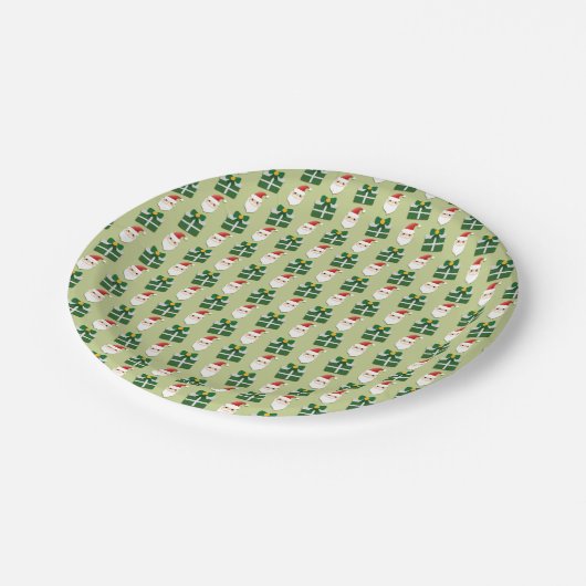 Kerstkerstkerstkerstkerstkerstkerstkerstkerstkerst Papieren Bordje (Gekanteld)