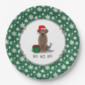 Kerstkerstkerstkerstkerstkerstkerstkerstkerstkerst Papieren Bordje (Voorkant)