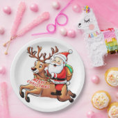 Kerstkerstkerstkerstkerstkerstkerstkerstkerstkerst Papieren Bordje (Feest)