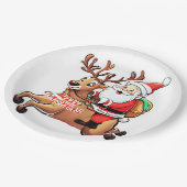 Kerstkerstkerstkerstkerstkerstkerstkerstkerstkerst Papieren Bordje (Gekanteld)