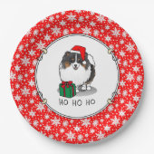 Kerstkerstkerstkerstkerstkerstkerstkerstkerstkerst Papieren Bordje (Voorkant)