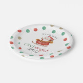 Kerstkerstkerstkerstkerstkerstkerstkerstkerstkerst Papieren Bordje (Gekanteld)