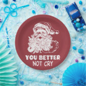 Kerstkerstkerstkerstkerstkerstkerstkerstkerstkerst Papieren Bordje (Feest)