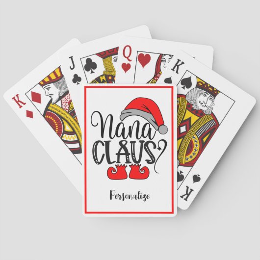Kerstkerstkerstkerstkerstkerstkerstkerstkerstkerst Pokerkaarten (Achterkant)