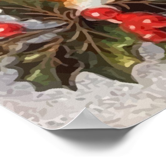 Kerstkerstkerstkerstkerstkerstkerstkerstkerstkerst Poster (Hoek)