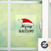 Kerstkerstkerstkerstkerstkerstkerstkerstkerstkerst Raamsticker (Huis)