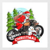 Kerstkerstkerstkerstkerstkerstkerstkerstkerstkerst Raamsticker (Vel)
