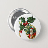 Kerstkerstkerstkerstkerstkerstkerstkerstkerstkerst Ronde Button 5,7 Cm (Voorkant /achterkant)