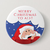 kerstkerstkerstkerstkerstkerstkerstkerstkerstkerst ronde button 7,6 cm (Voorkant)