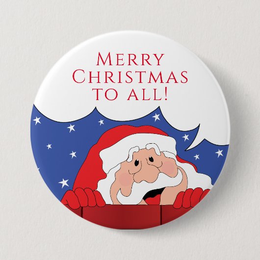 kerstkerstkerstkerstkerstkerstkerstkerstkerstkerst ronde button 7,6 cm (Voorkant)