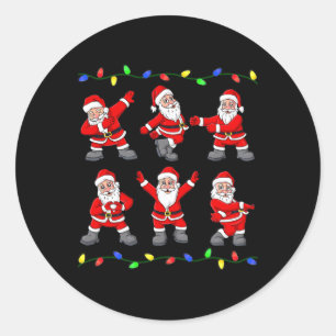 Kerstkerstkerstkerstkerstkerstkerstkerstkerstkerst Ronde Sticker