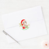 kerstkerstkerstkerstkerstkerstkerstkerstkerstkerst ronde sticker (Envelop)