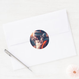 Kerstkerstkerstkerstkerstkerstkerstkerstkerstkerst Ronde Sticker