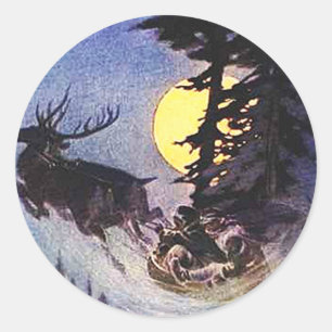 kerstkerstkerstkerstkerstkerstkerstkerstkerstkerst ronde sticker