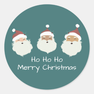 Kerstkerstkerstkerstkerstkerstkerstkerstkerstkerst Ronde Sticker