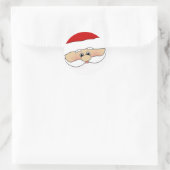 Kerstkerstkerstkerstkerstkerstkerstkerstkerstkerst Ronde Sticker (Tas)