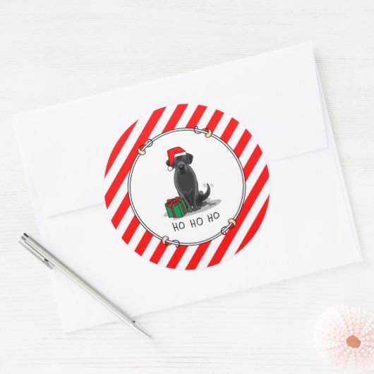 Kerstkerstkerstkerstkerstkerstkerstkerstkerstkerst Ronde Sticker (Envelop)