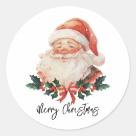 Kerstkerstkerstkerstkerstkerstkerstkerstkerstkerst Ronde Sticker