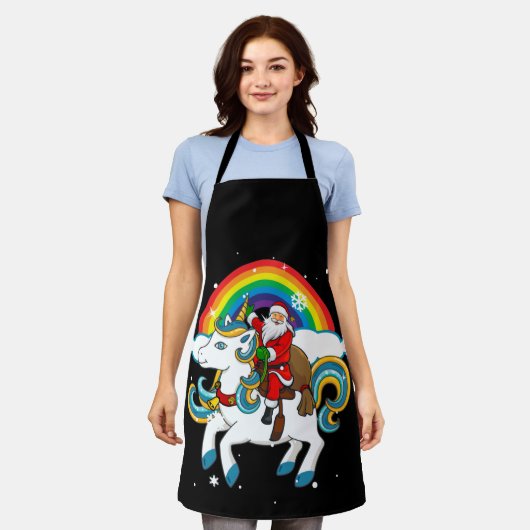 Kerstkerstkerstkerstkerstkerstkerstkerstkerstkerst Schort (Gedragen)