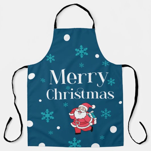 Kerstkerstkerstkerstkerstkerstkerstkerstkerstkerst Schort (Voorkant)