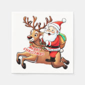 Kerstkerstkerstkerstkerstkerstkerstkerstkerstkerst Servet (Voorkant)