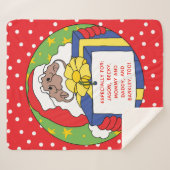 Kerstkerstkerstkerstkerstkerstkerstkerstkerstkerst Sherpa Deken (Voorkant (horizontaal))