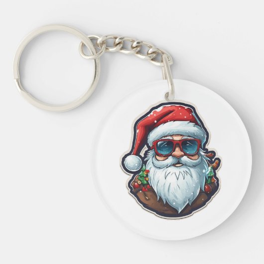 Kerstkerstkerstkerstkerstkerstkerstkerstkerstkerst Sleutelhanger (Voorkant)