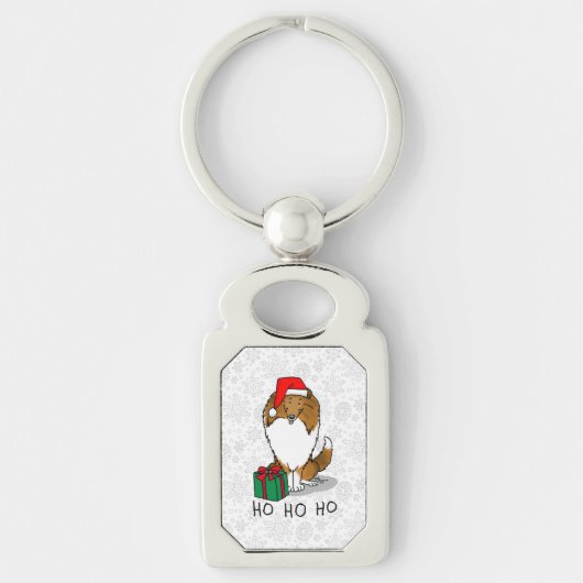 Kerstkerstkerstkerstkerstkerstkerstkerstkerstkerst Sleutelhanger (Voorkant)