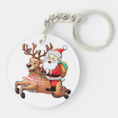 Kerstkerstkerstkerstkerstkerstkerstkerstkerstkerst Sleutelhanger (Achterkant)