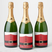 Kerstkerstkerstkerstkerstkerstkerstkerstkerstkerst Sparkling Wijnetiket (Flessen)