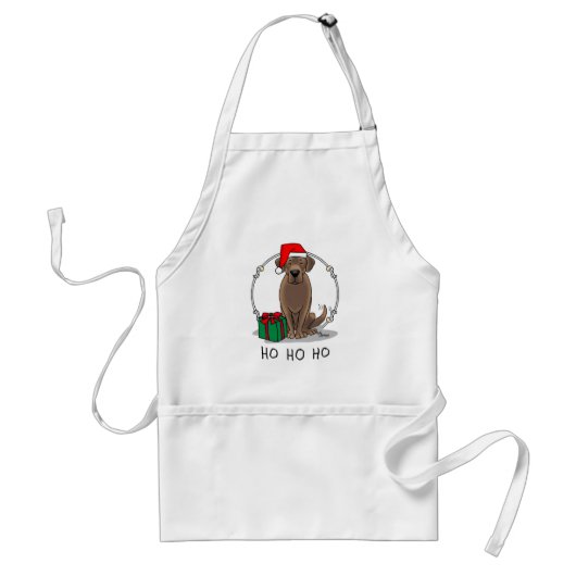Kerstkerstkerstkerstkerstkerstkerstkerstkerstkerst Standaard Schort (Voorkant)
